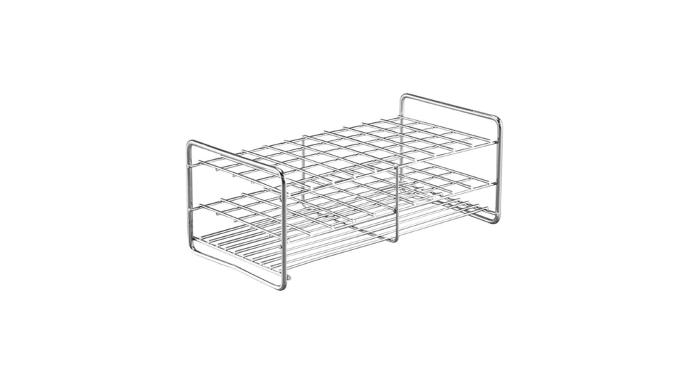 UNICO Test Tube Rack, Stainless Steel, 51 Place, 18mm Dia. Holes, 54751