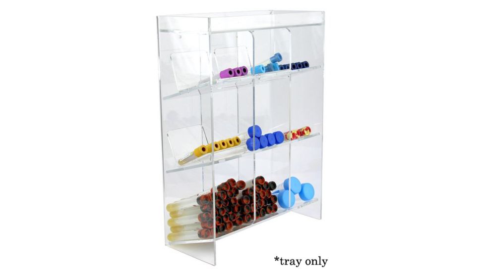 UNICO Tube Rack/Dispenser,4X4 Tier 52400