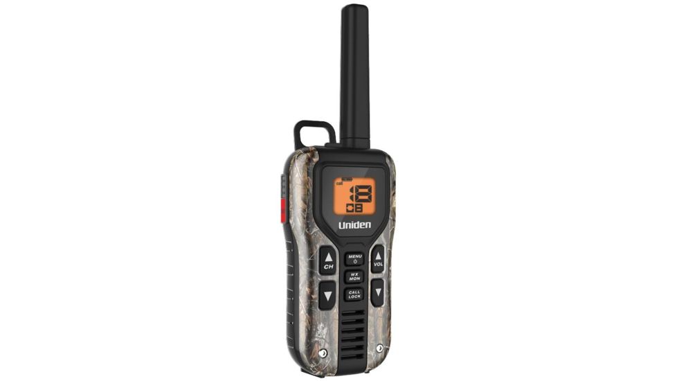 Uniden 40-Mile GMRS/FRS Radio - 2 Radios, Micro USB, Charge Cradle, Splashproof, Headset, Realtree Xtra/Black GMR4088-2CKHS