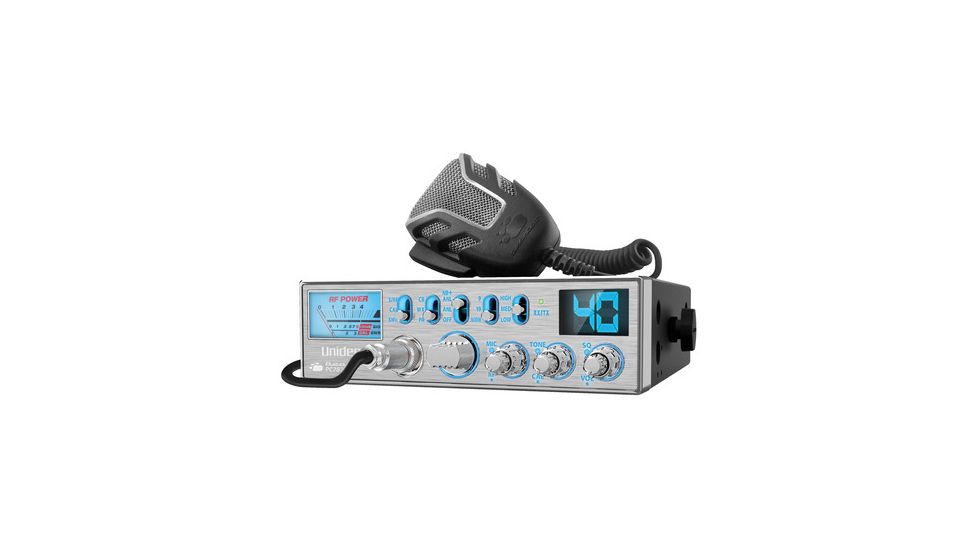 Uniden Bearcat 41 Channel CB Radio w/ Big SWR Power Meter PC787