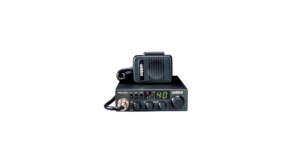 Uniden Compact Professional 40 Channel CB Radio PRO520XL