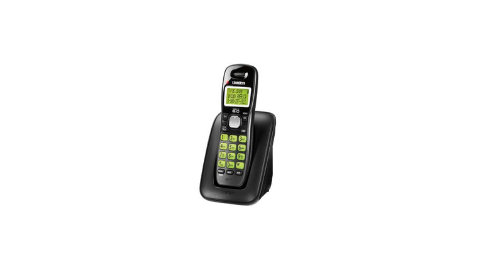 Uniden D1364 Series DECT 6.0 Cordless Telephone w/ Caller ID, Black  D1364BK
