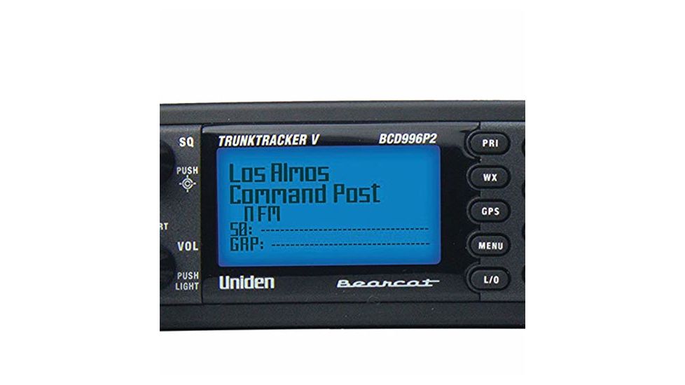 Uniden Digital Mobile TrunkTracker V Scanner, Black BCD996P2