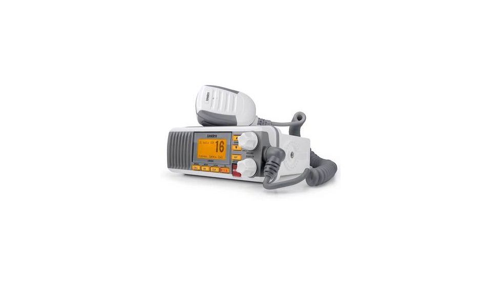 Uniden Fixed Mount Marine Radio with DSC, 25 Watt, White UM385