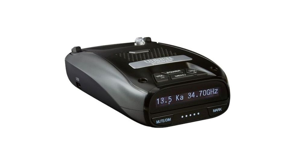 Uniden GPS Laser Radar Detector,Black w/Red Light Camera Alert LRD950