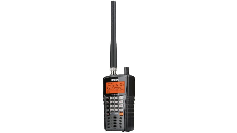 Uniden Handheld TrunkTracker V Scanner, Black BCD325P2