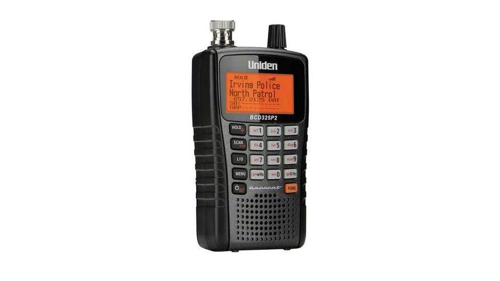 Uniden Handheld TrunkTracker V Scanner, Black BCD325P2