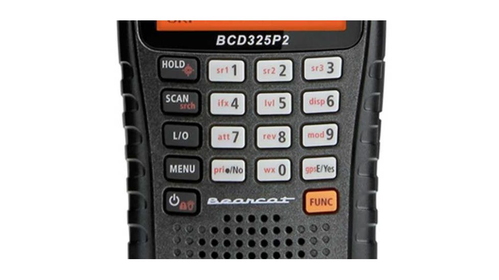 Uniden Handheld TrunkTracker V Scanner, Black BCD325P2