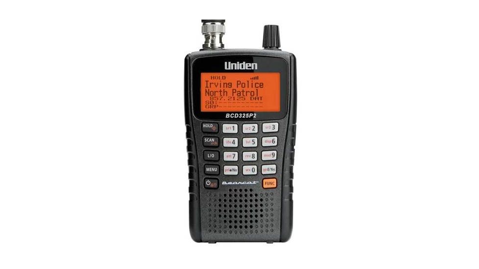 Uniden Handheld TrunkTracker V Scanner, Black BCD325P2
