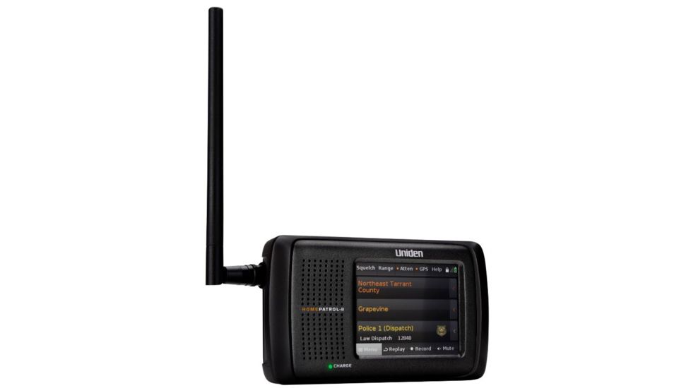 Uniden HOMEPATROL-II Simple Program Scanner, Black HomePatrol-2