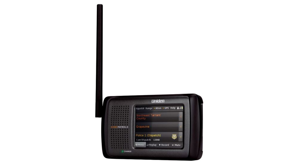 Uniden HOMEPATROL-II Simple Program Scanner, Black HomePatrol-2