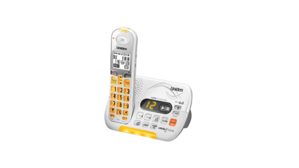 Uniden Loud &amp; Clear DECT 6.0 Corded/Cordless Phone w/Digital Answering System D3098