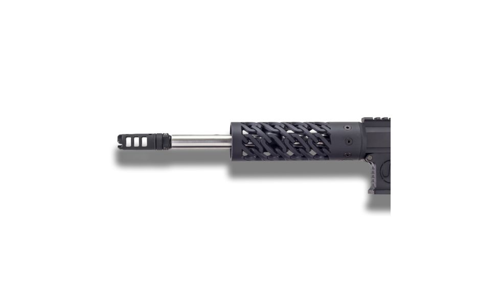 Unique-ARs Chains AR-15 Handguard, Cerakote Armor Black/Anodize Black, 7in chains7