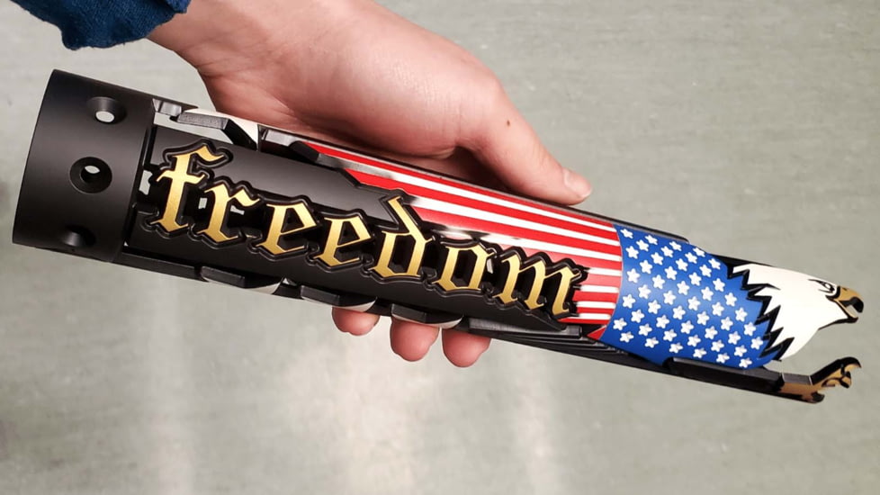 Unique-ARs Freebird Handguard, 12in, Cerakote Freebird Paint Scheme, freebird12