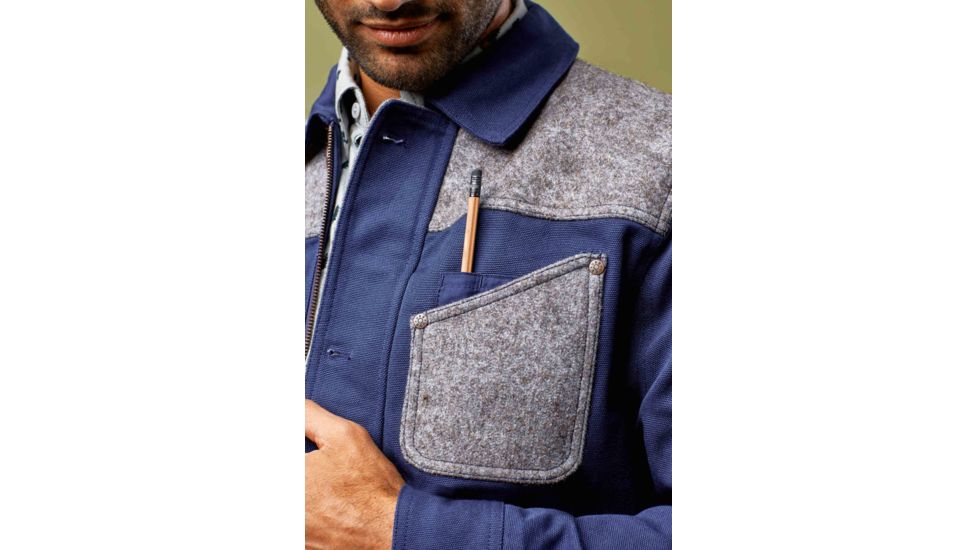 United By Blue Bison Utility Jacket - Mens, Navy, Large, 101-0113-3605