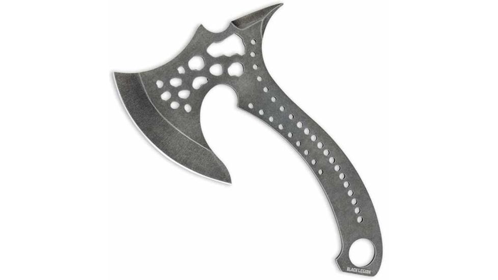 United Cutlery Black Legion Fantasy Stonewash Throwing Axe,5in w/Nylon Sheath BV285