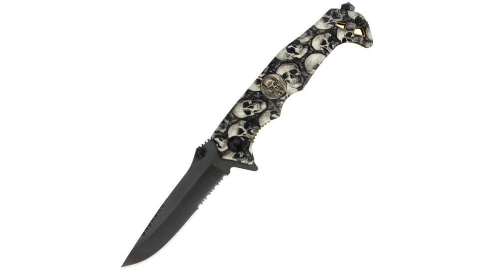 United Cutlery Black Legion Skull Camo Knife BV149