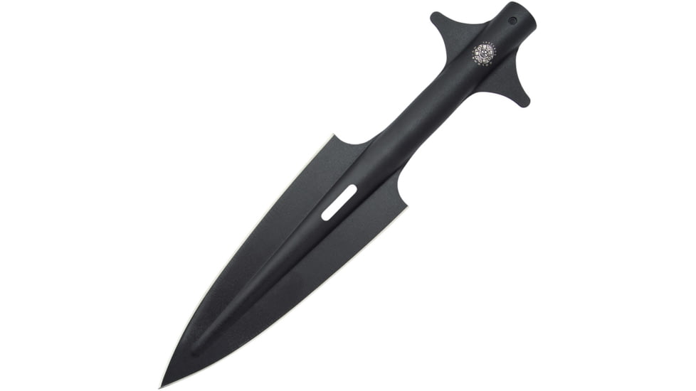 United Cutlery Colombian Warrior Spear Head, 11 black oxide coated SK5 carbon steel blade, Fits any 15/16 wood handle, UC3433
