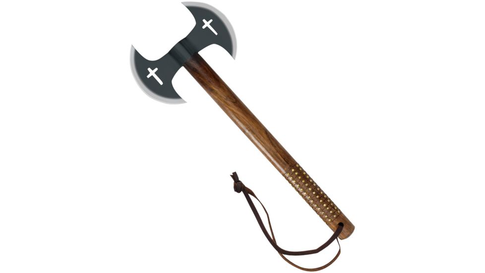 United Cutlery Double Blade Black Crusader Tomahawk UC3050