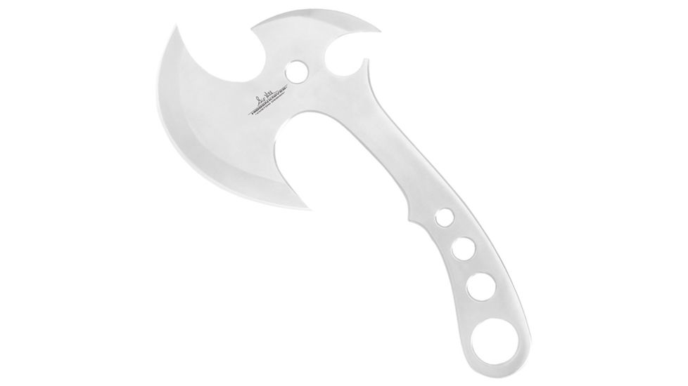 United Cutlery Hibben Gen X Pro Throwing Axe With Sheath One-Piece 4Mm Stainless Steel 5 7/8in Blade, GH5043