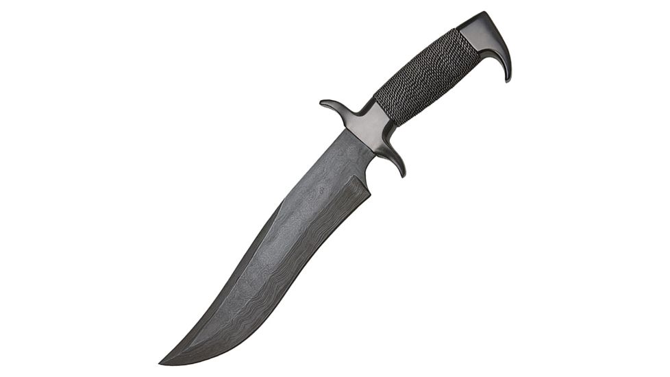 United Cutlery Hibben Highlander Bowie Damascus With Sheath GH627D