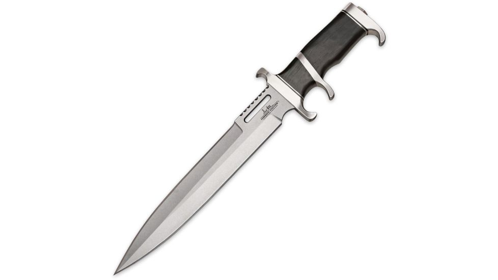 United Cutlery Hibben Sub Hilt Toothpick Knive, 10-7/8in 7Cr13 Stainless Steel Blade, Premium Micarta Handle, GH5044