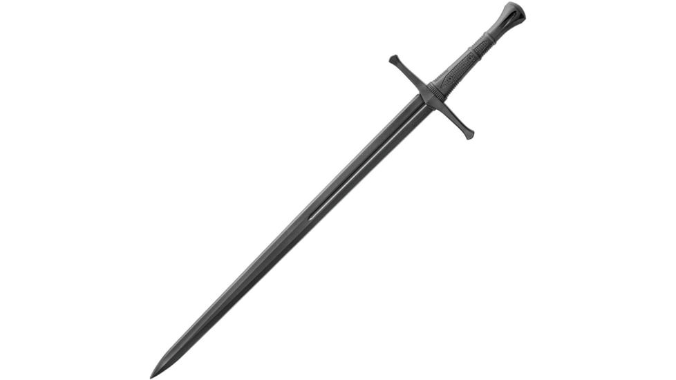 United Cutlery Honshu Practice Broadsword, One Piece Black Polypropylene Construction, Closely Mimicking An Actual Medieval Broadsword In Length, Size, Weight, Feel, UC3312