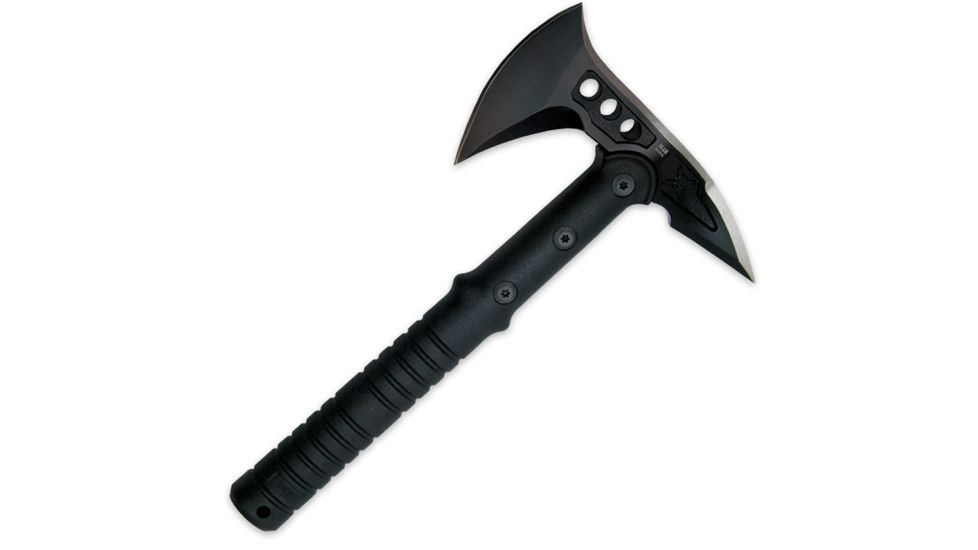 United Cutlery M48 Compact Tactical Tomahawk, 3in 2Cr13 Stainless Steel Head Blade, Fiberglass &amp; Nylon Reinforced Handle, UC3118