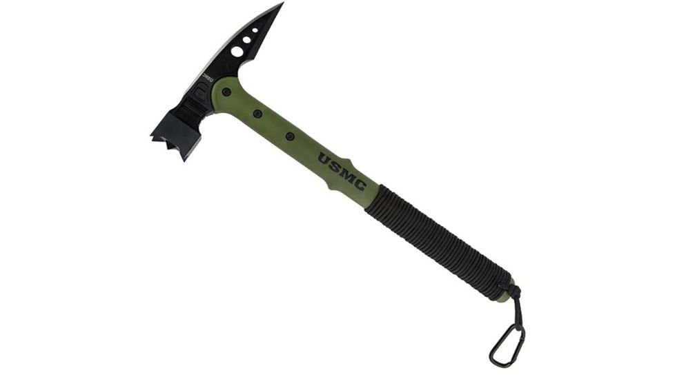 United Cutlery M48 USMC Tactical Hammer,7.75in Black Head w/Sheath,Cord Handle UC3095