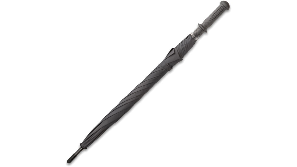 United Cutlery Night Watchman Umbrella, 36.5 overall, Fiber reinforced nylon handle, UC3384