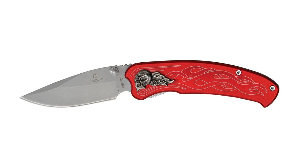 United Cutlery Nova Skull Linerlock A/ Fold Knife UC2691