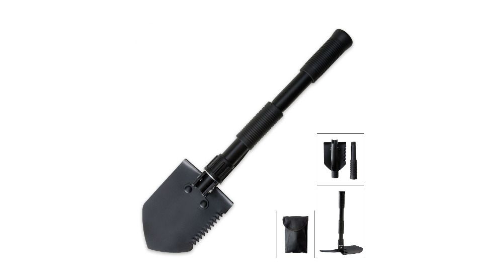 United Cutlery United Edge Folding Survival Shovel With Pouch - UC8017