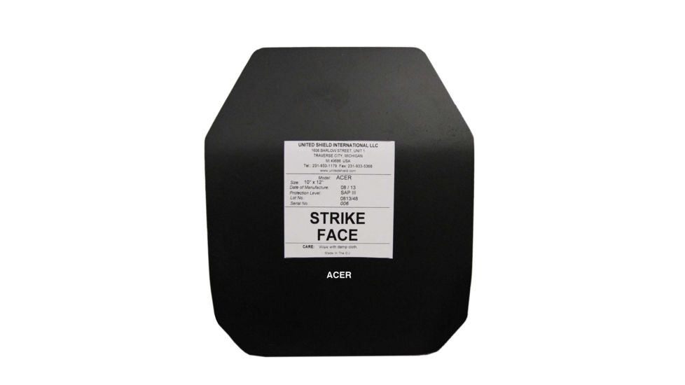 United Shield Acer Plate Level III+ Stand Alone 10inx12in ACER-SA-III+-10X12