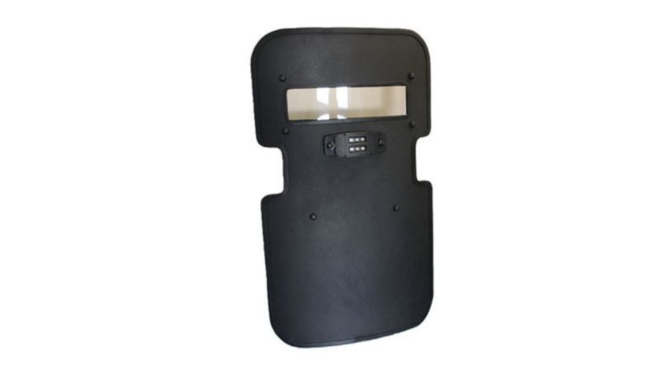 United Shield Assault Shield with LED, IIIA, Specialist Shield Level IIIA 24in X 40in Assault Shield with LED - IIIA