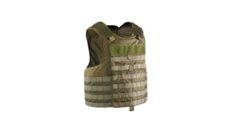 United Shield Fortress Universal Tactical Vest with Level IIIA Ballistics, NIJ 06 certified, OD Green FUTV-IIIA-OD-Sm
