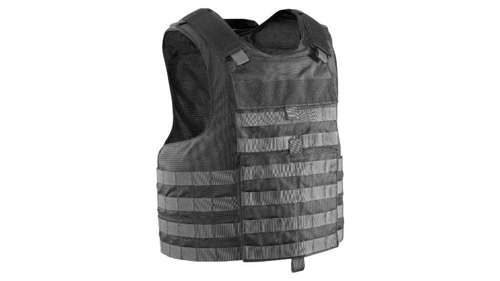 United Shield FUTV Level III Tactical Vest with Ballistics, Medium, Black