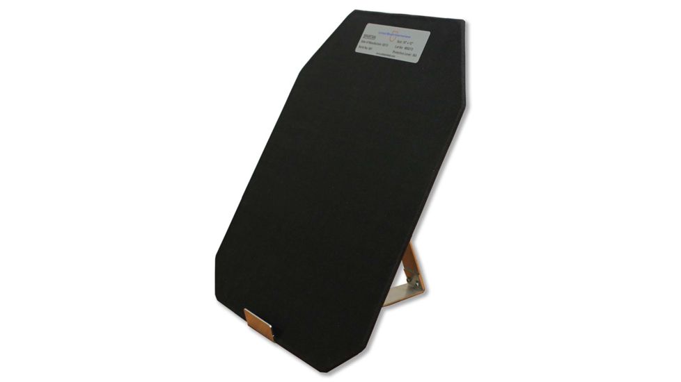 United Shield Spartan Small Shield Level IIIA with Viewport 20in. x 34in., Black, 20in. x 34in. SST-20x34-IIIA