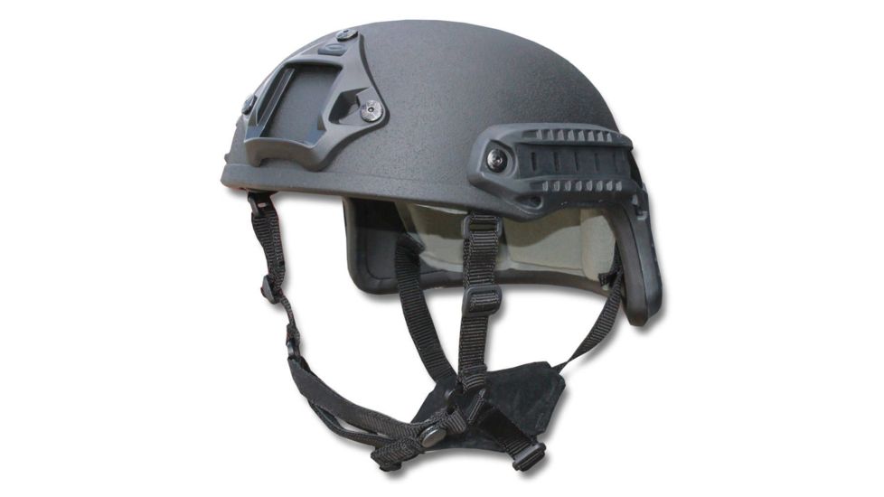 United Shield Spec Ops Delta Gen II Mid Cut Tactical Helmet, Black, Small, DMCG2BHS