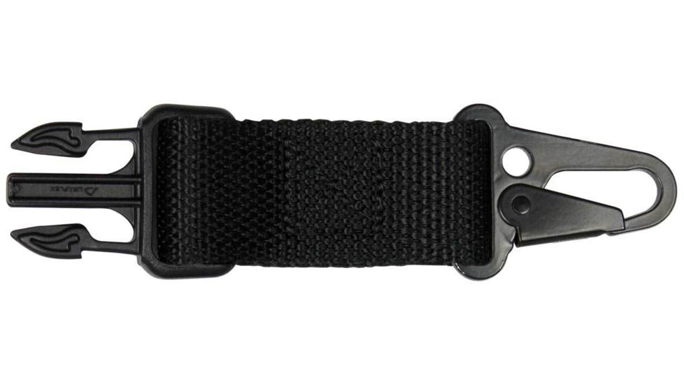 United States Tactical 1.25in Sling Adapter Hook HK, Black, UST-ADP00201QH