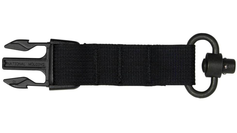 United States Tactical 1in Sling Adapter Hook QD, Black, UST-ADP00101QD