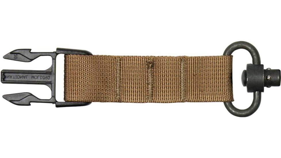 United States Tactical 1in Sling Adapter Hook QD, Coyote, UST-ADP00102QD