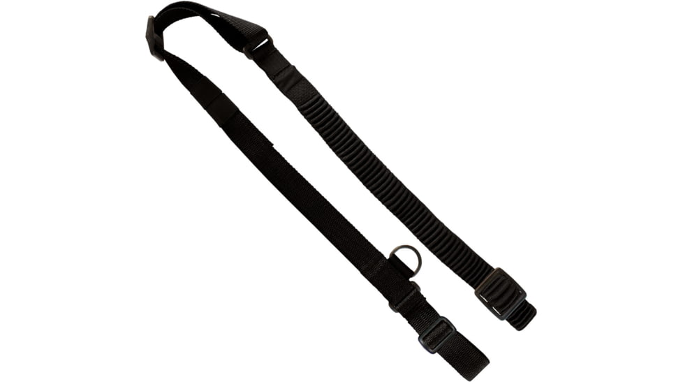 United States Tactical C3 - 2-To-1 Open Ended Point Shock Webbing Sling, 1.25in, Black, UST-SLC00301OE