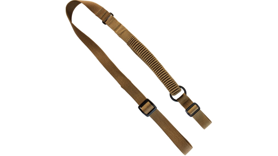 United States Tactical C3 - 2-To-1 Open Ended Point Shock Webbing Sling, 1.25in, Coyote, UST-SLC00302OE