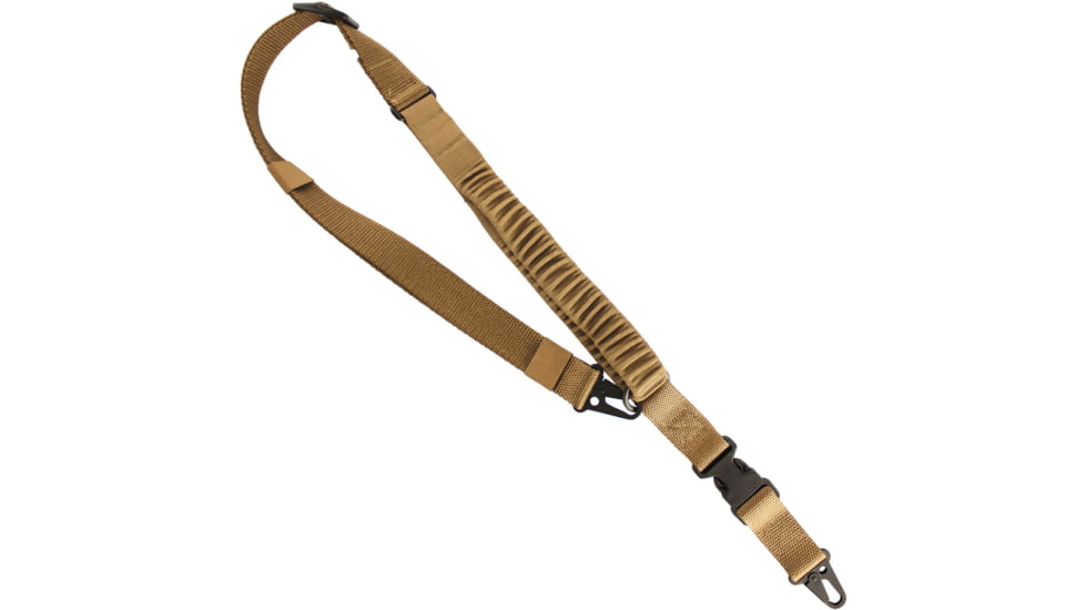 United States Tactical C4 - 2-to1 Point Open Ended Shock Webbing Sling, 1.25in, Coyote, UST-SLC00402OE