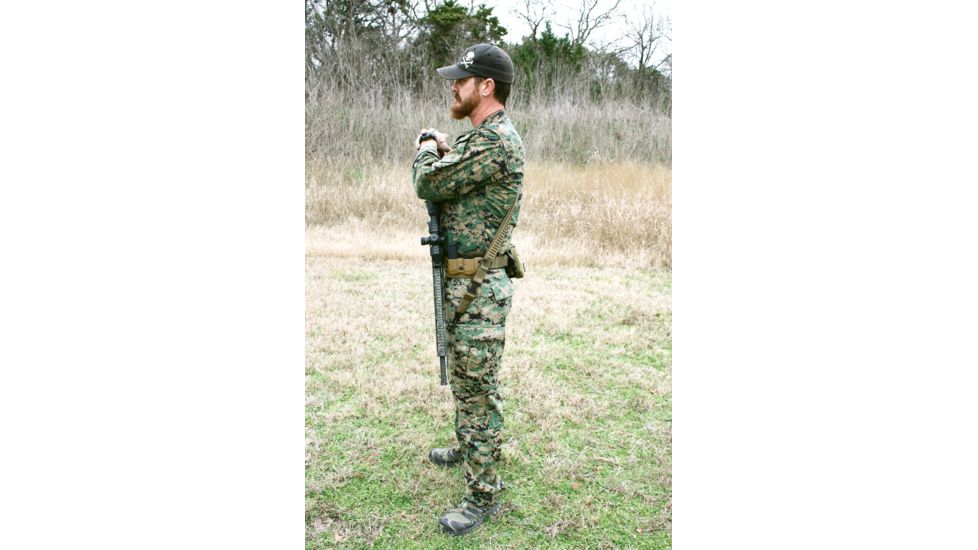 United States Tactical C4 2-to-1 Point Shock Webbing Sling, Coyote, UST-SLC00402QH