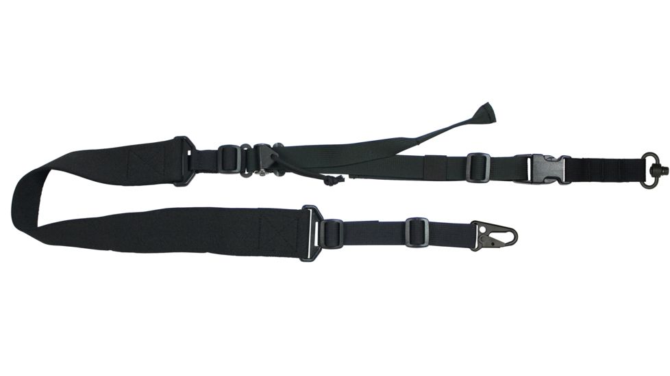 United States Tactical D1 - 2-Point Rapid Fit Sling, 2in, HK Hook, Black, UST-SLD00101QH