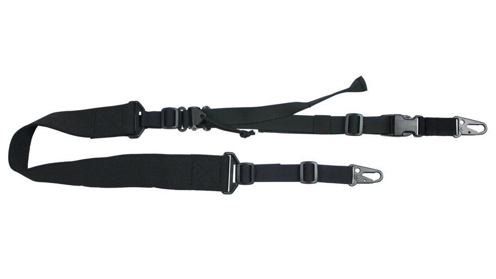 United States Tactical D1 2-Point 2in Tactical Sling, Black, UST-SLD00101QH