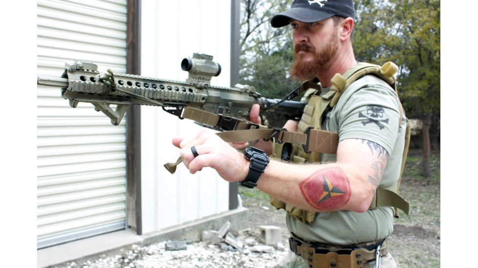 United States Tactical D1 2-Point 2in Tactical Sling, Coyote, UST-SLD00102QH