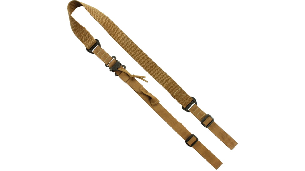 United States Tactical D2 - 2-Point Rapid Fit Sling Open Ended, Coyote, UST-SLD00202OE