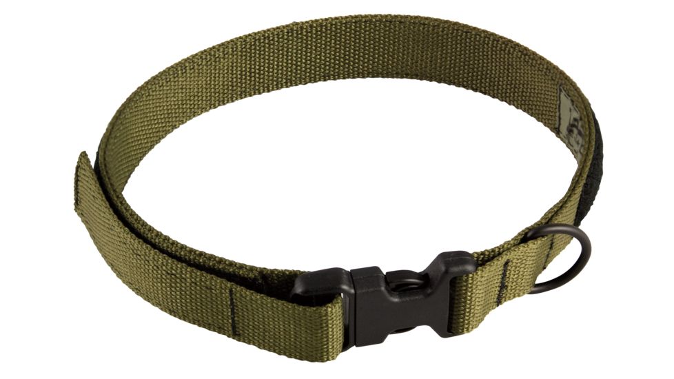 United States Tactical Dog Collar w/ Quick-Release Buckle, Olive Drab, Large UST-K9C00103QL